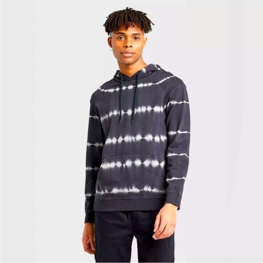 NWT Original Use Black Tie-Dye Regular Fit Sweatshirt Size M